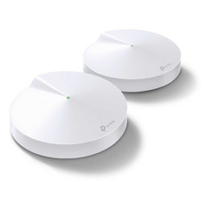 Бесшовный Mesh роутер TP-LINK Deco M5, AC1300, белый, 2 шт. в комплекте [deco m5(2-pack)]