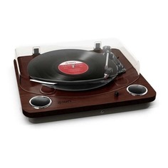Виниловый проигрыватель ION Audio Max LP, частично автоматический, коричневый