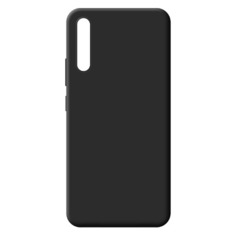 Чехол (клип-кейс) BORASCO для Xiaomi Mi A3, черный (матовый) [37353]