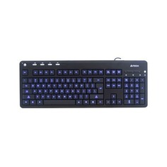 Клавиатура A4TECH KD-126-1, USB, черный