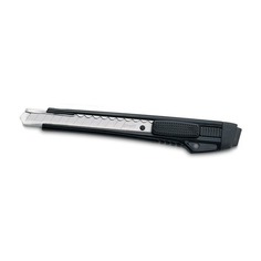 Упаковка ножей канцелярских KW-Trio 3563BLCK 3563blck 9мм, металл, черный, блистер 24 шт./кор.