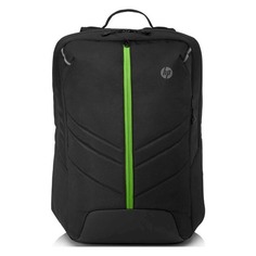 Рюкзак 17.3" HP Pavilion Gaming 500, черный/зеленый [6eu58aa]