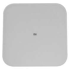 Напольные весы Xiaomi Mi Smart Scale 2, до 150кг, цвет: белый [nun4056gl]