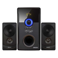 Колонки Bluetooth Ginzzu GM-426, 2.1, черный/ черный [00-00001252]