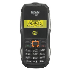 Мобильный телефон GINZZU R50, черный