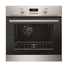 Духовой шкаф Electrolux EZB52430AX, серебристый