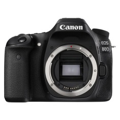 Зеркальный фотоаппарат Canon EOS 80D body, черный