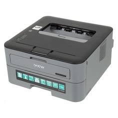 Принтер лазерный Brother HL-L2300DR черно-белый, цвет: черный [hll2300dr1]