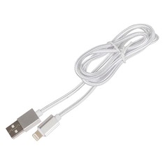 Кабель GINZZU Lightning (m), USB A(m), 1.0м, белый [gc-555uw]