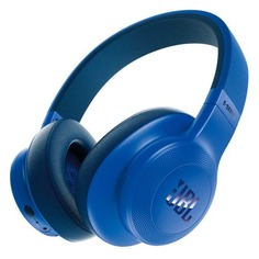 Наушники с микрофоном JBL E55BT Lifestyle, 3.5 мм/Bluetooth, мониторы, синий [jble55btblu]