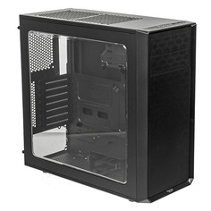 Корпус ATX Fractal Design FOCUS G Window, Midi-Tower, без БП, черный [fd-ca-focus-bk-w]