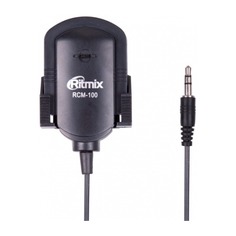 Микрофон RITMIX RCM-100, черный [10102230]