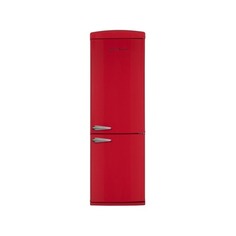Холодильник SCHAUB LORENZ SLUS335R2, двухкамерный, красный