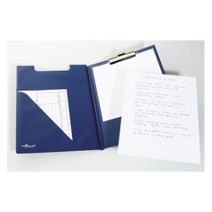 Папка-планшет Durable 4210-07 A4 ПВХ синий 40 шт./кор.