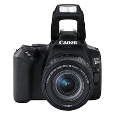 Зеркальный фотоаппарат Canon EOS 250D kit ( EF-S 18-55mm f/1:4-5.6 IS STM), черный