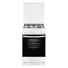 Газовые плиты Газовая плита ZANUSSI ZCG9210L1W, газовая духовка, белый