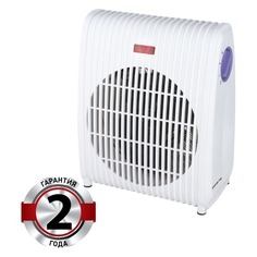 Тепловентилятор POLARIS PFH 2061, 2000Вт, белый, фиолетовый
