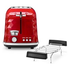 Тостер DeLonghi CTJ2103.R, красный [0176129064]
