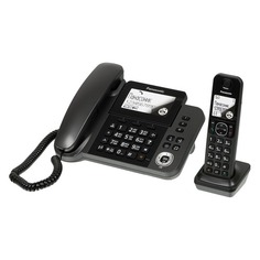 Радиотелефон Panasonic KX-TGF310RUM, серый металлик