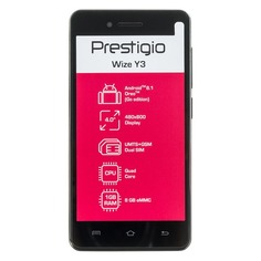 Смартфон PRESTIGIO Wize Y3 черный