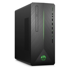 Компьютер HP Pavilion 790-0002ur, Intel Core i7 8700, DDR4 16Гб, 1000Гб, 128Гб(SSD), NVIDIA GeForce GTX 1070 - 8192 Мб, DVD-RW, CR, Windows 10, темно-серый [4dv20ea]