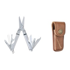 Мультитул LEATHERMAN Micra, 10 функций, серебристый [832549]