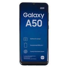 Смартфон SAMSUNG Galaxy A50 64Gb, SM-A505F, синий