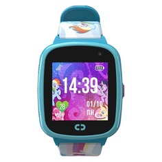Смарт-часы JET Kid My Little Pony, 40мм, 1.44", голубой / голубой
