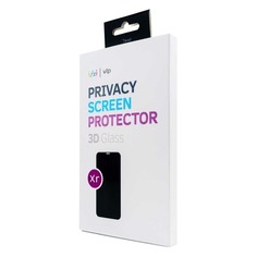 Защитное стекло для экрана VLP Privacy для Apple iPhone XR антиблик, 75 х 150 мм, конфиденциальная, 1 шт [vlp-3dglp-ipxr] Noname