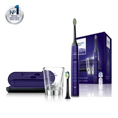 Зубные щетки Электрическая зубная щетка PHILIPS Sonicare DiamondClean HX9372/04, цвет: сиреневый