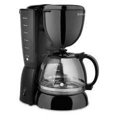 Кофеварки Кофеварка SCARLETT SC-CM33007, капельная, черный