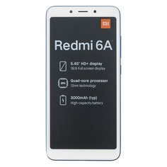 Смартфон XIAOMI Redmi 6A 32Gb, голубой