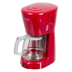 Кофеварка Bosch TKA3A034, капельная, красный