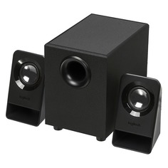 Колонки Logitech Z213, 2.1, черный [980-000942]