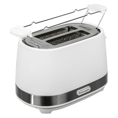 Тостер DeLonghi CTLA2103.W, белый [0230020013]