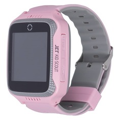 Смарт-часы JET Kid Scout, 45мм, 1.44", серый / розовый [scout grey+pink]