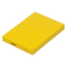 Внешний жесткий диск WD My Passport WDBBEX0010BYL-EEUE, 1Тб, желтый