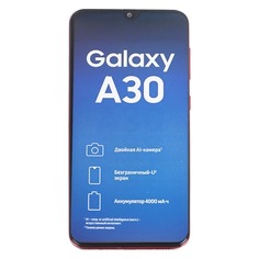 Смартфон SAMSUNG Galaxy A30 64Gb, SM-A305F, красный
