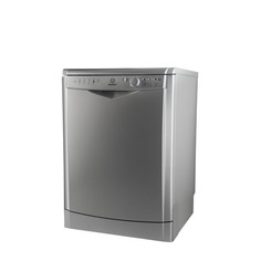 Посудомоечная машина INDESIT DFG 26B1 NX EU, полноразмерная, серебристая