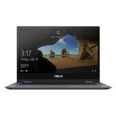 Ноутбук-трансформер ASUS VivoBook TP412FA-EC111T, 14", Intel Core i3 8145U 2.1ГГц, 4Гб, 256Гб SSD, Intel UHD Graphics 620, Windows 10, 90NB0N31-M04030, серый