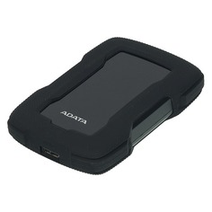 Внешний диск HDD A-Data DashDrive Durable HD330, 4ТБ, черный [ahd330-4tu31-cbk]