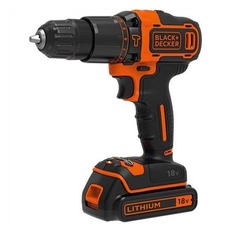 Ударная дрель-шуруповерт BLACK+DECKER BDCHD18KB, 1.5Ач