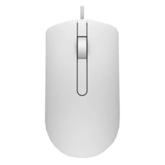 Мышь DELL MS116, оптическая, проводная, USB, белый [570-aaip]