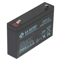 Аккумуляторная батарея для ИБП BB HR 9-6 6В, 9Ач B&B