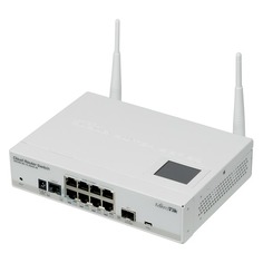 Коммутатор MIKROTIK CRS109-8G-1S-2HND-IN