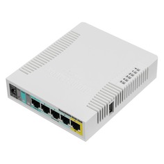 Wi-Fi роутер MIKROTIK RB951UI-2HND, N300, белый
