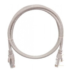 Кабель Патч-корд LANMASTER вилка RJ-45, вилка RJ-45, кат.6, LSZH, 2м, серый [lan-pc45/u6-2.0-gy]