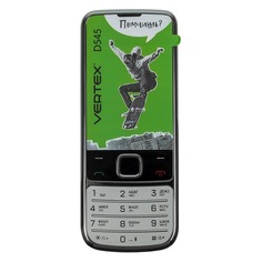 Мобильный телефон VERTEX D545 серебристый