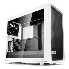 Корпус E-ATX Fractal Design Meshify S2 White TG, Midi-Tower, без БП, белый [fd-ca-mesh-s2-wt-tgc]