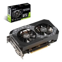 Видеокарты Видеокарта ASUS nVidia GeForce RTX 2060 , TUF-RTX2060-O6G-GAMING, 6ГБ, GDDR6, OC, Ret